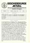 Geschiebekunde aktuell 1(1) 1985