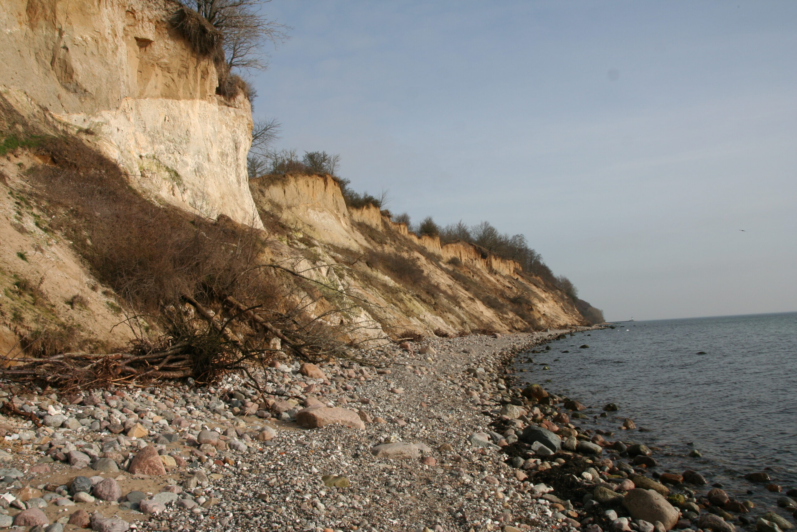 Bild Steilküste mit Gesteinsstrand in Dwasieden auf der Insel Rügen